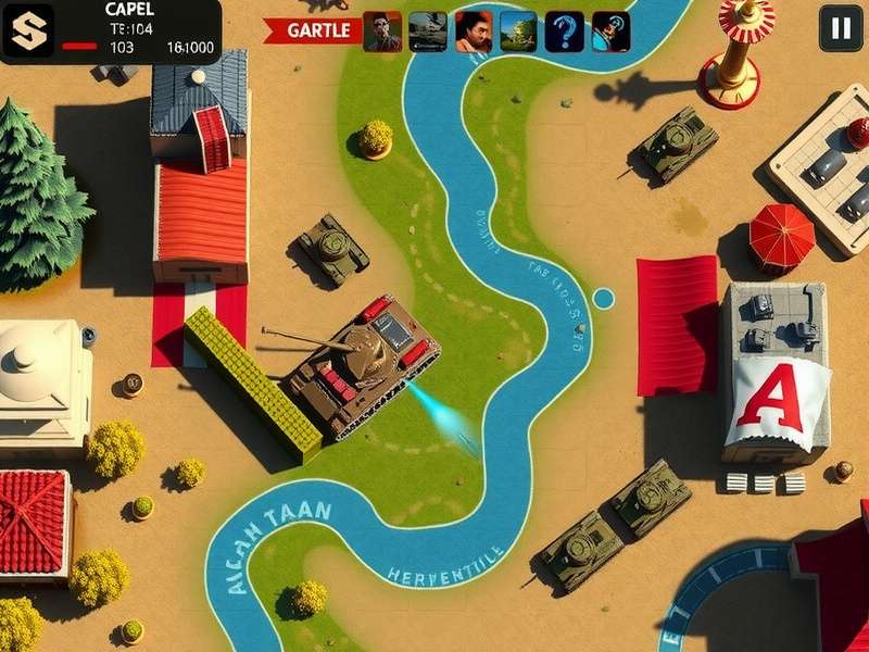 Battlecry Tank Ace strategy guide showing map control